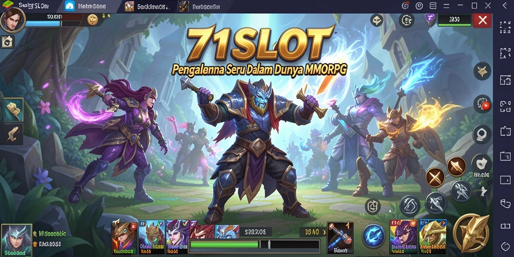 Screenshot gameplay 171SLOT menampilkan petualangan MMORPG yang seru.