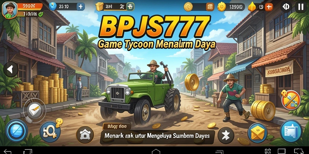 Tangkapan layar dari gameplay seru BPJS777 yang menampilkan pengelolaan sumber daya.