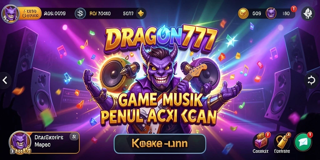 Tampilan gameplay <strong>DRAGON777</strong> yang seru dan penuh warna.