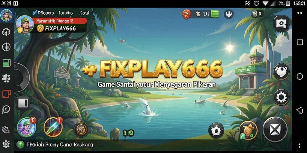 Screenshot gameplay FIXPLAY666 yang ceria dan penuh warna.