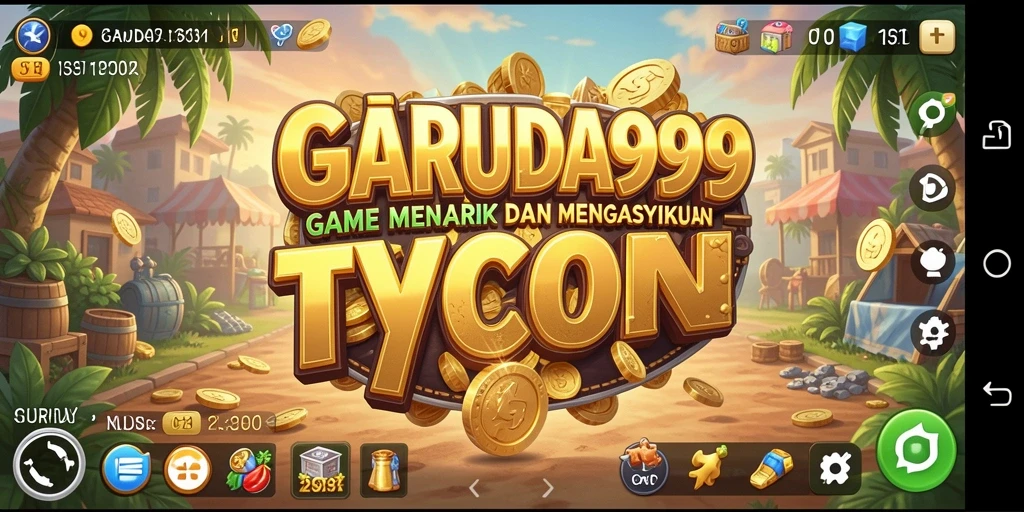 Tampilan gameplay Tycoon yang menarik dalam GARUDA999.