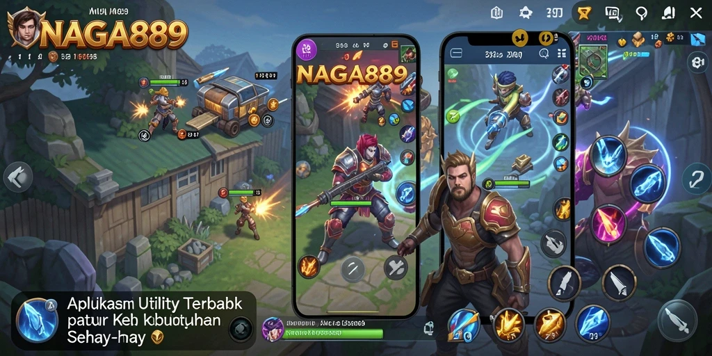 Screenshot utama NAGA889 menampilkan antarmuka pengguna yang menarik dan fitur yang beragam.