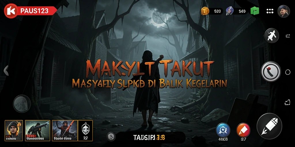 Gameplay menegangkan di dalam hutan angker.