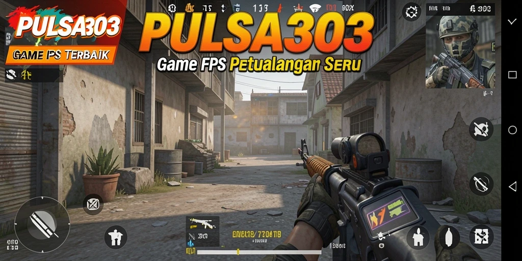 Tangkapan layar PULSA303 menunjukkan aksi menegangkan dalam pertempuran FPS.
