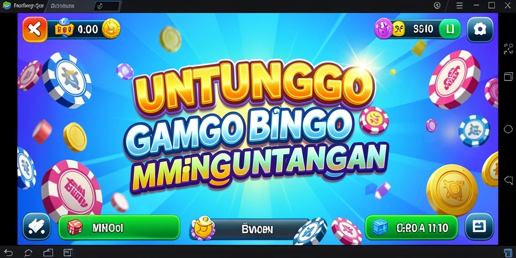 Gambaran gameplay bingo yang menarik di UNTUNGGO.